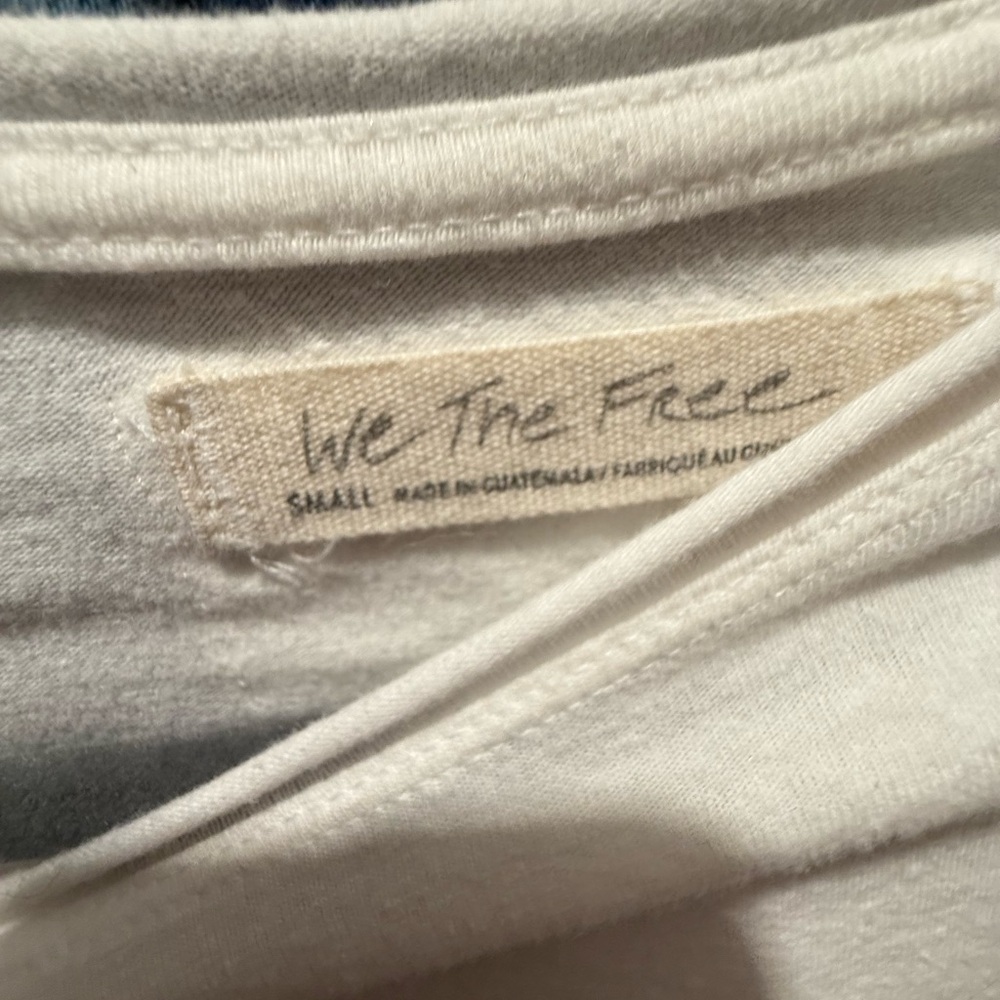 We The Free White Tee